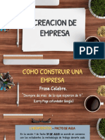 Creacion de Empresa - Unidad 1