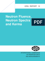 ICRU Report 13 Neutron Fluence Neutron Spectra and Kerma AAPM