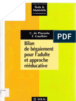 Bilan Begaiement Adulte