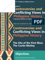 Lesson 3 Controversies and Conflicting Views in Philippine History