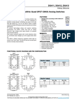 DG411, DG412, DG413: Vishay Siliconix