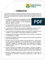 Politicas Mineria Cobre Molibdeno Arequipa Cerro Verde Codigo de Conducta de La SNMPE