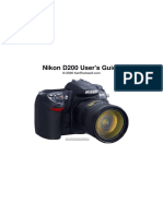 Nikon D200 User's Guide