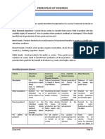 Economic Systems Notes