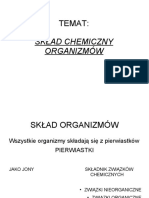 Skład Chemiczny Organizmów