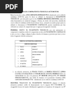 PROMESA DE COMPRAVENTA Ana Carolina y Yamira Mendoza