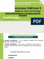 Rec. Hídricos II Pressão Atmosférica e Centros Baromométricos 21-22