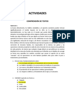 Lenguaje Trabajo de Compresion de Textos Resueltos