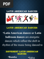 Latin American Dances