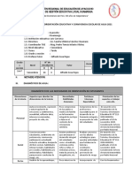 EDHIT Plan de Tutoria y Convivencia de Aula para El Contexto 2021