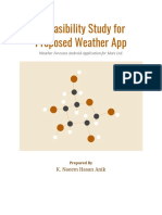 Feasibility Study Report For Mars Weather