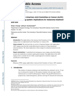 The Eighth Edition American Joint Committee On Cancer (AJCC) Melanoma Staging System Implications For Melanoma Treatment and Care