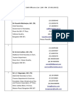 In-Service IAS Officers List (AS ON 27.03.2015) : Cs@karnataka - Gov.in