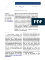 Centella Asiatica Activities Towards Staphylococcus Aureus and Escherichia Coli Growth