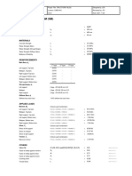 Design of RC Beam (GB) : Geometry