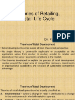 Theories of Retailing, Retail Life Cycle: Dr. Parveen Nagpal