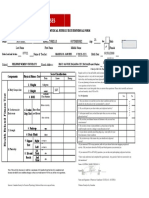 Exercises: Physical Fitness Test Individual Form