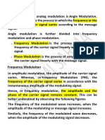 4) Frequency and Phase Modulation