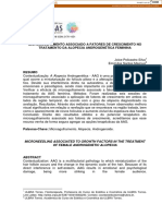 Microagulhamento Associado A Fatores de Crescimento No Tratamento Da Alopecia Androgenética Feminina