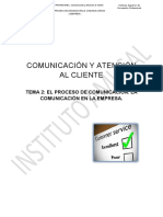 Cac t2 El Proceso de Comunicacion. La Comunicación en La Empresa Ok