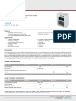 Apex Iv X5 240 SM: AC Surge Protector SPD APEX Panel 240 Vac Single-Phase SASD, MOV 30 Ka, UL 94-5V