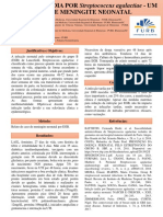 Poster - Infecção Tardia Por Streptococcus Agalactiae - Um Caso de Meningite Neonatal