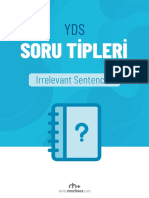 YDS İlgisiz Cümle Soru Tipi