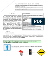 D05 - SD 01 - LP - Linguagem Verbal-Não Verbal e Mista - EstudanteSEQUÊNCIA DIDÁTICA-SD01 - CELSO - 29-11 - 1 SÉRIE