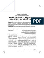 2014 - CARDOSO - Claudia Pons - Amefricanizando o Feminismo - o Pensamento de Lélia Gonzalez