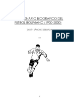 Diccionario Biografico Del Futbol Boliviano