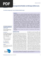 A Review of Pharmacognostical Studies On Moringa Oleifera Lam. Flowers