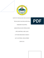 Mapa Conceptual Administracion Almacenes Ortiz Martinez