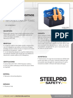 Ficha Tecnica Tapones - Steelpro - Con Estuche