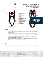Harn PT VD 4Dh Pro3 Vest STD Size M/L Ref: 1161511
