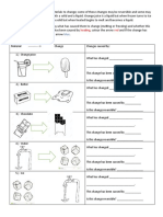 Melting and Freezing Worksheet