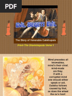 Evil Begets Evil - The Story of Ven. Cakkhupala