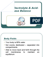 Fluid Electrolyte Acid-Base Balance