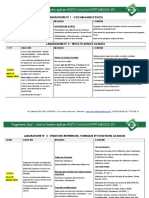 Programme Excel Avance