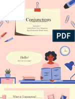 Conjunctions: Kelompok 7: Adinda Putri F, Arsi Oktrapihadi, Elga Nurdiansyah, Endah Sawitri