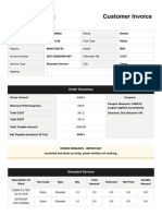 GoMechanic OrderBill 20211028930601267