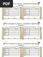 4eme - Consignes Manuel