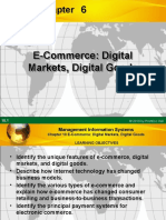 E-Commerce: Digital Markets, Digital Goods