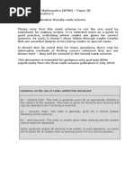 8FM0-28 AS Decision Mathematics 2mark Scheme (Student-Friendly)