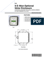 Honeywell E-Mon Optional Outdoor Meter Enclosure