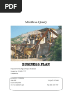 Mzintlava Quarry Business Plan