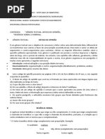 5º Caderno de Atividades 9º