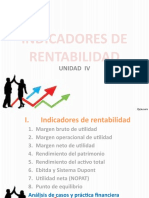 Indicadores de Rentabilidad