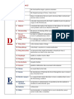 Medical Terminology - Exam2