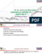 Statistical Fallacies and Errors in Medical Research