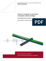 Dynamic Analysis of Soil-Steel Railway Bridge Plaxis 2004